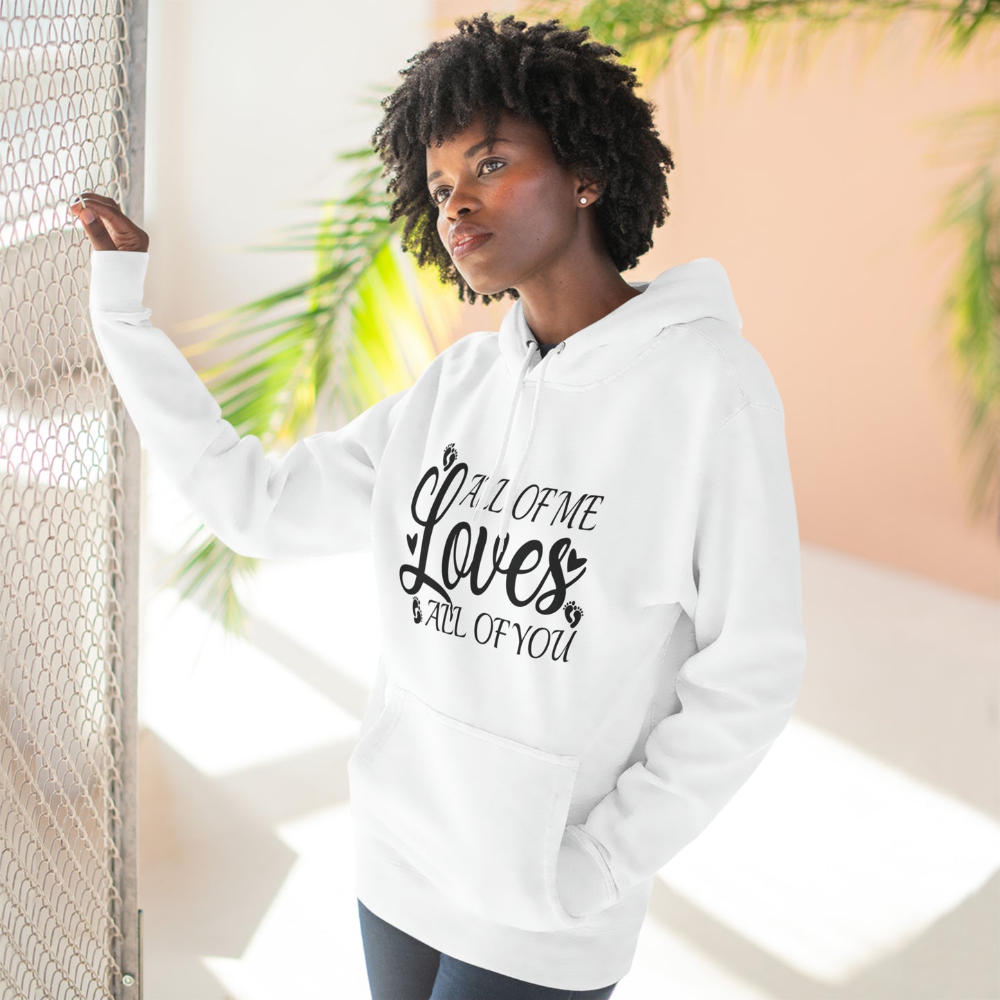 All Of Me Loves All Of You, Unisex Premium Pullover Hoodie, Hoodie