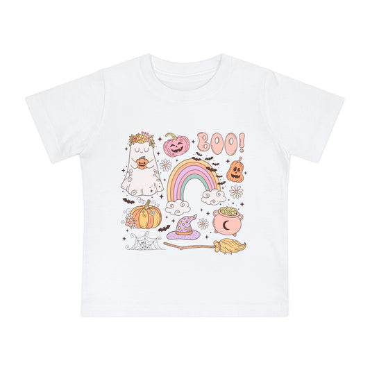 Boo Halloween Baby Short Sleeve T-Shirt