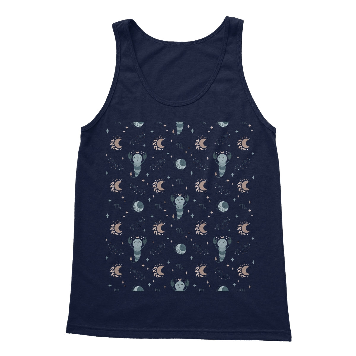 Scorpio Pattern Softstyle Tank Top