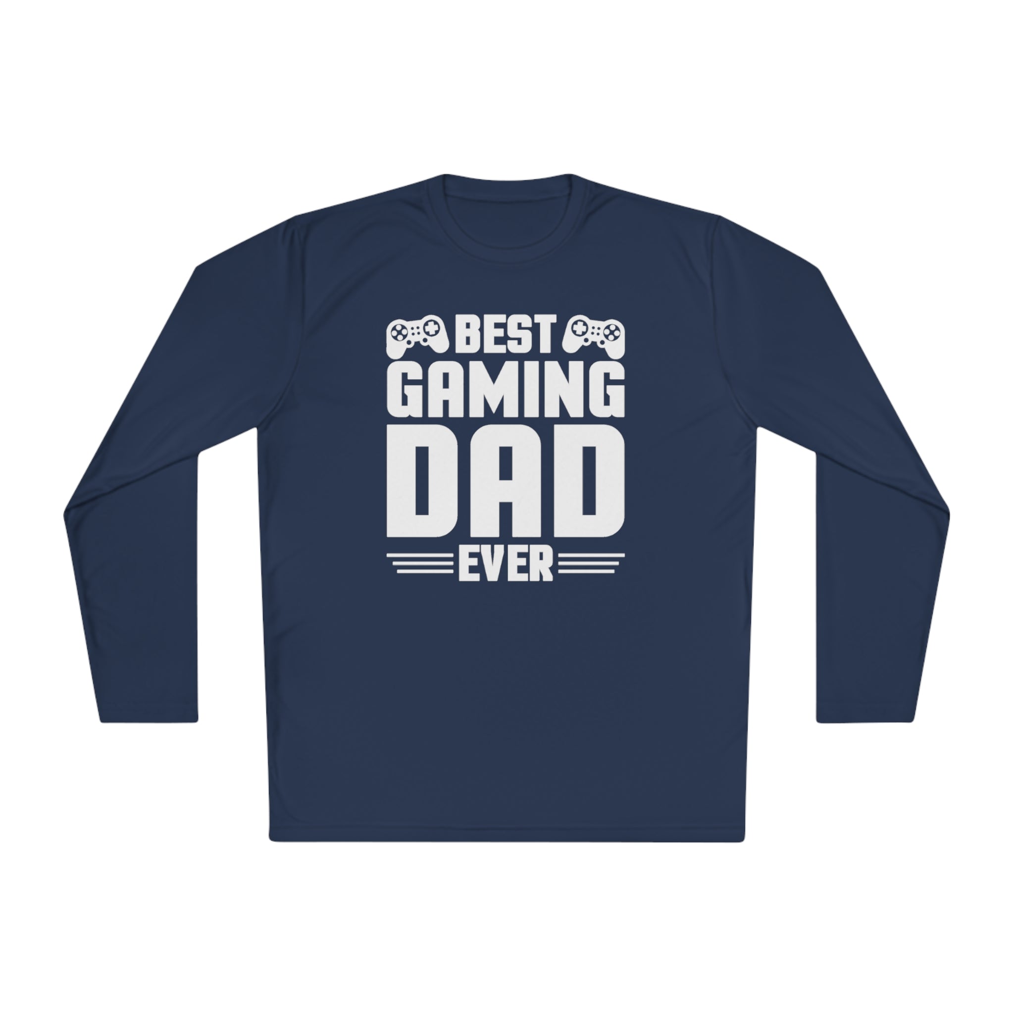 Best Gaming Dad Ever, Gaming Dad Tee, Gamer Dad, Dad Tee, Unisex Lightweight Long Sleeve Tee