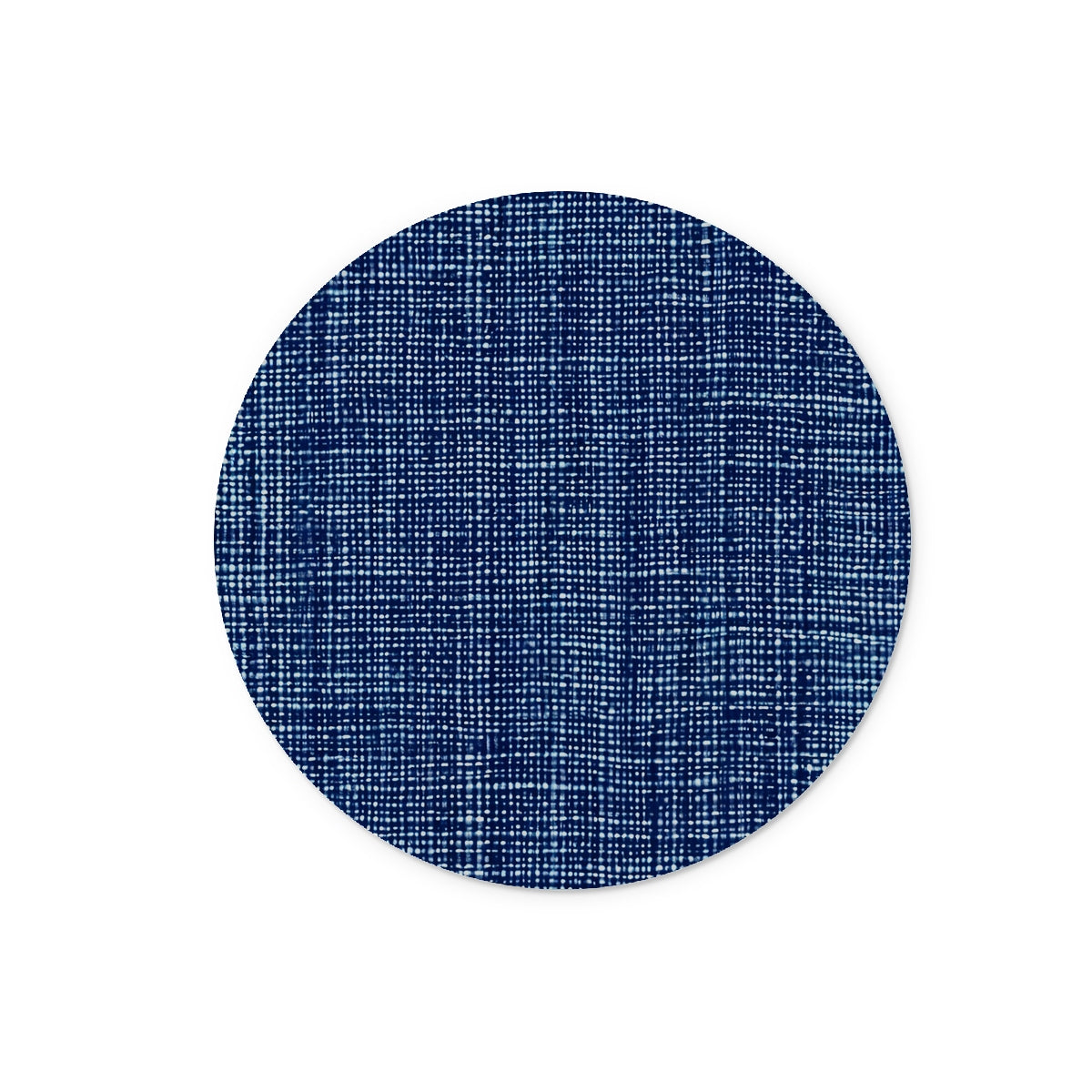 Royal Blue Jeans Glass Chopping Board