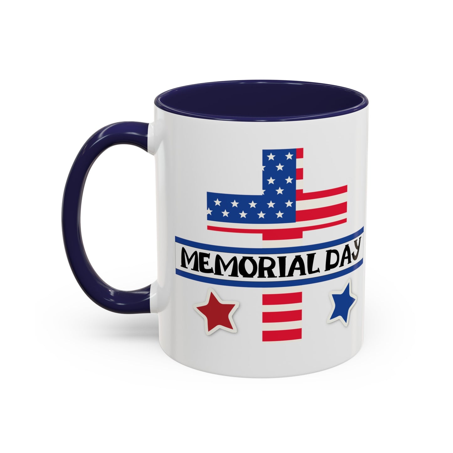 Memorial Day Accent Coffee Mug, 11oz