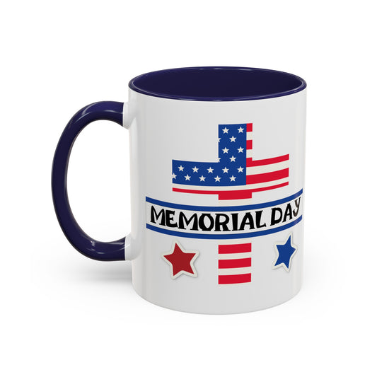 Memorial Day Accent Coffee Mug, 11oz