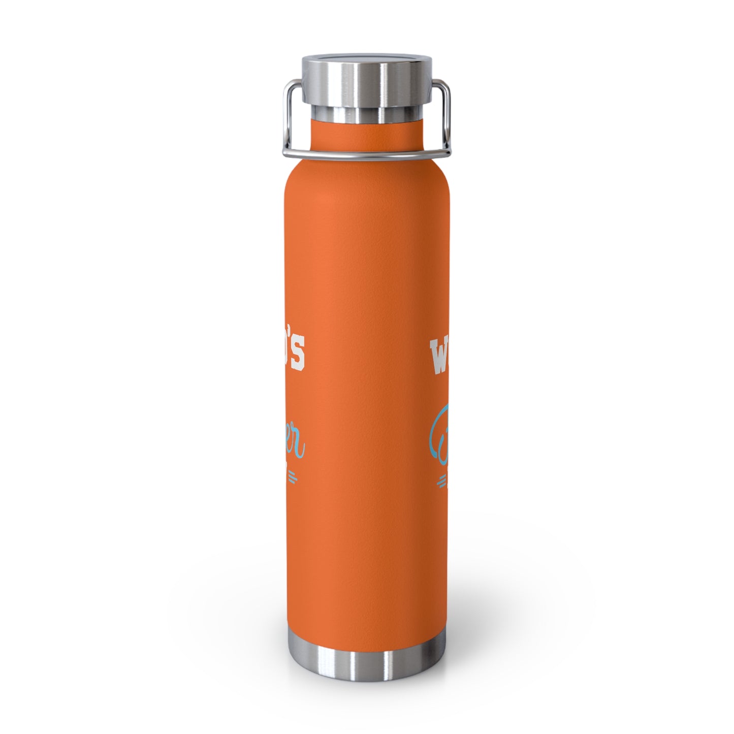 World's Best Father-In-Law Copper Vacuum Insulated Bottle, 22oz