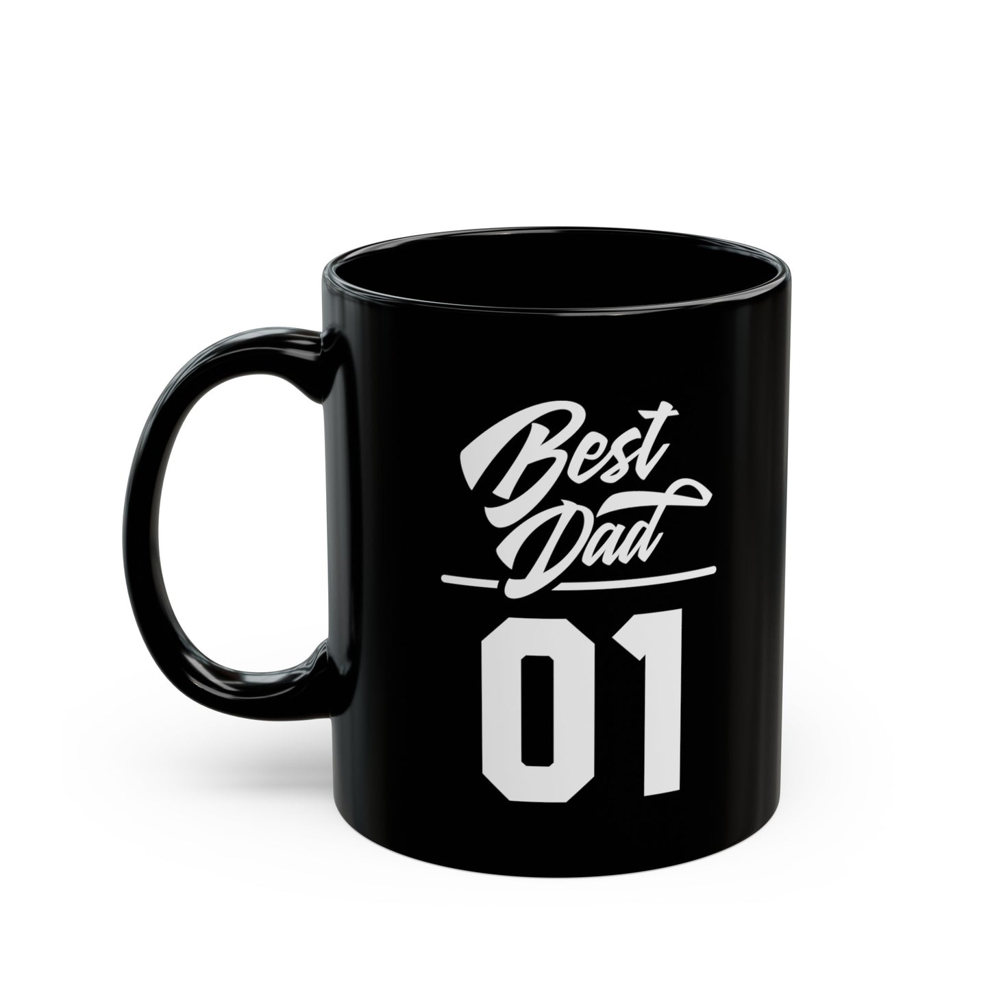 Best Dad 01, Best Dad Beer Mug, Number 1 Dad Mug, Best Dad Black Mug, Best Dad Coffee Mug