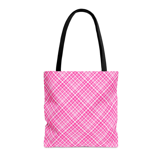 Pink Breast Cancer Awareness Tote Bag