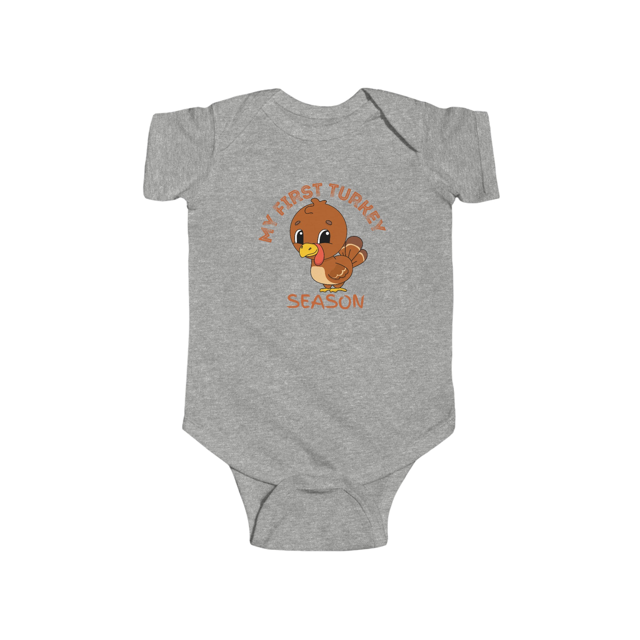 My First Turkey Season Infant Fine Jersey Bodysuit