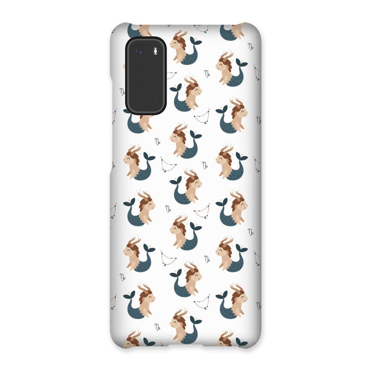 Capricorn Pattern Snap Phone Case