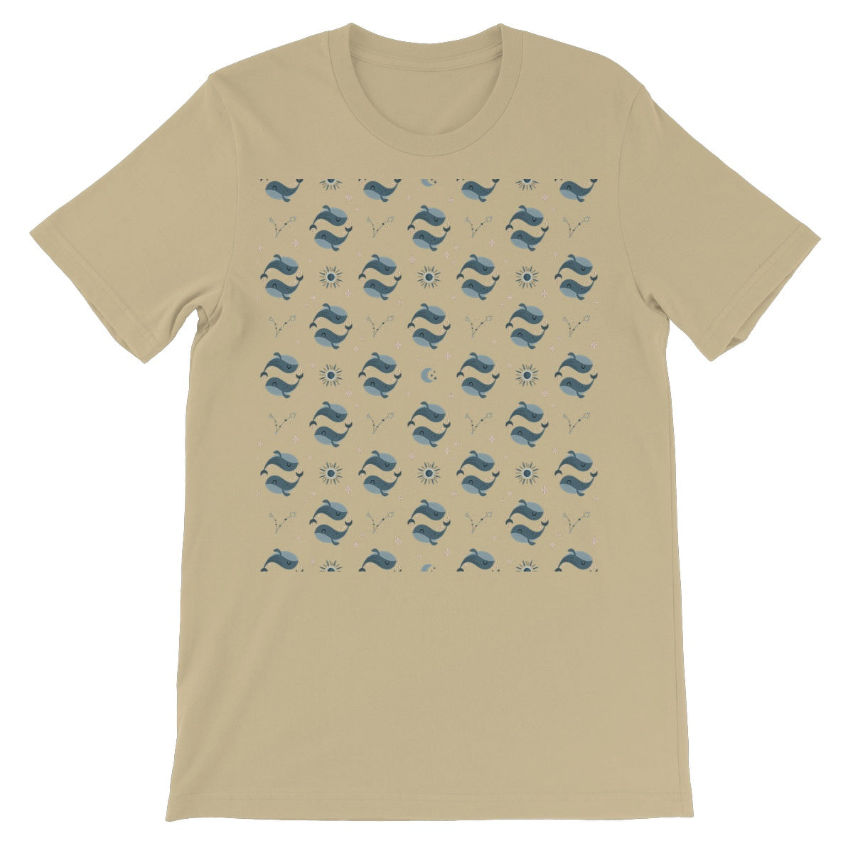 Pisces Pattern Unisex Short Sleeve T-Shirt