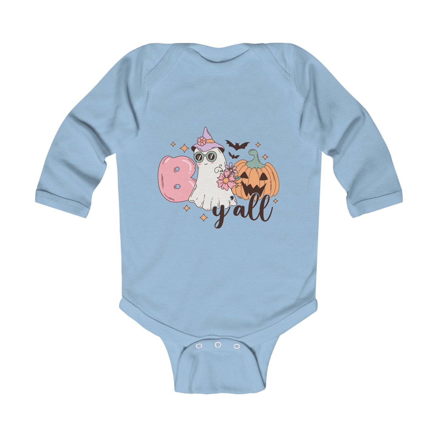 Boo Y All  Infant Long Sleeve Bodysuit