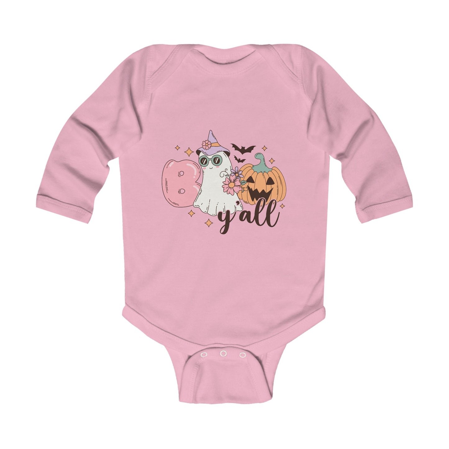 Boo Y All  Infant Long Sleeve Bodysuit