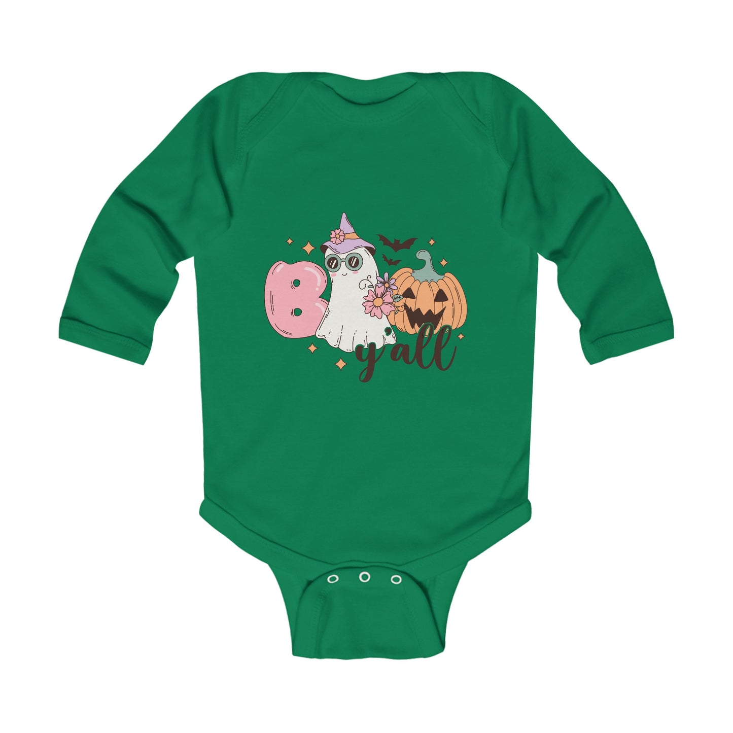 Boo Y All  Infant Long Sleeve Bodysuit