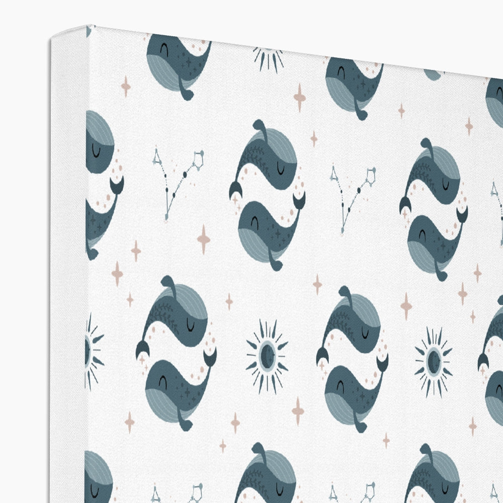 Pisces Pattern Eco Canvas