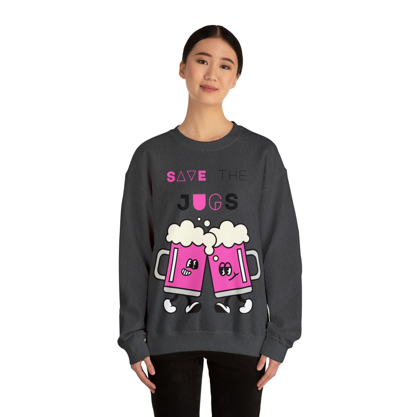 Save The Jugs Unisex Heavy Blend™ Crewneck Sweatshirt