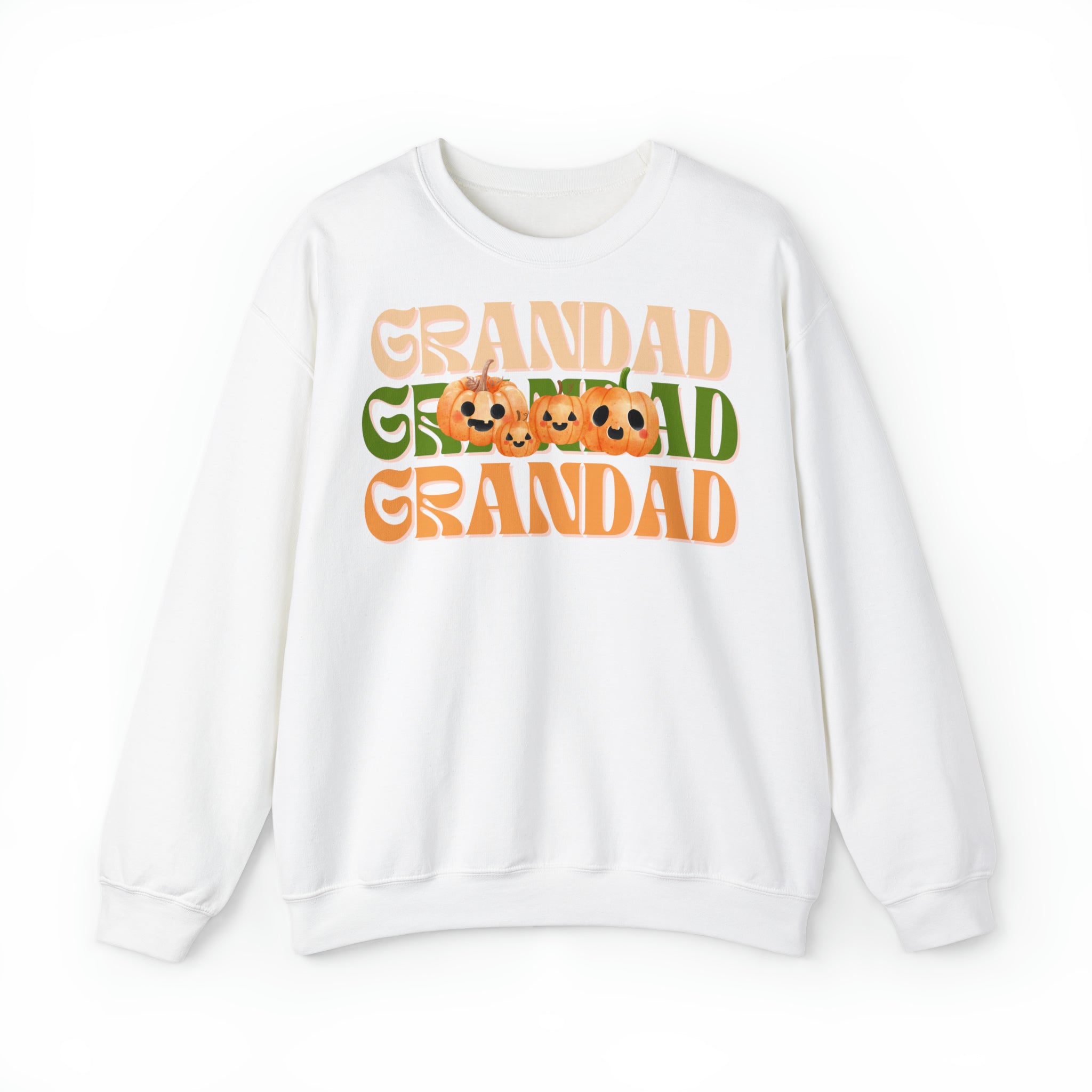 Grandad Pumpkin Unisex Heavy Blend™ Crewneck Sweatshirt