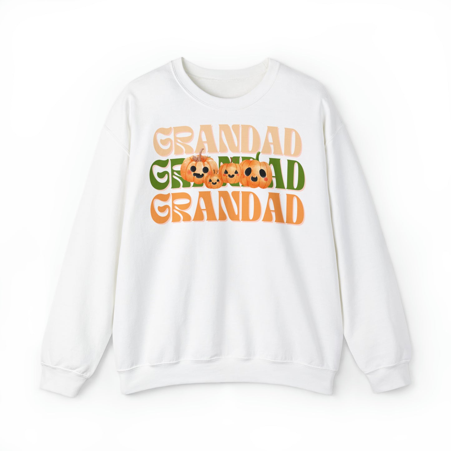 Grandad Pumpkin Unisex Heavy Blend™ Crewneck Sweatshirt