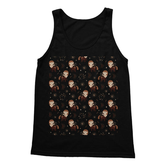 Sagittarius Pattern Softstyle Tank Top