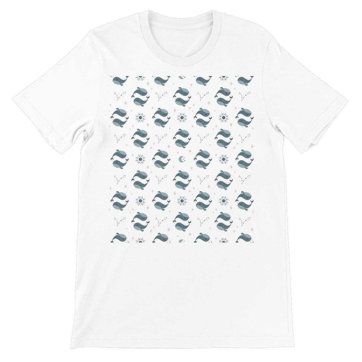 Pisces Pattern Unisex Short Sleeve T-Shirt