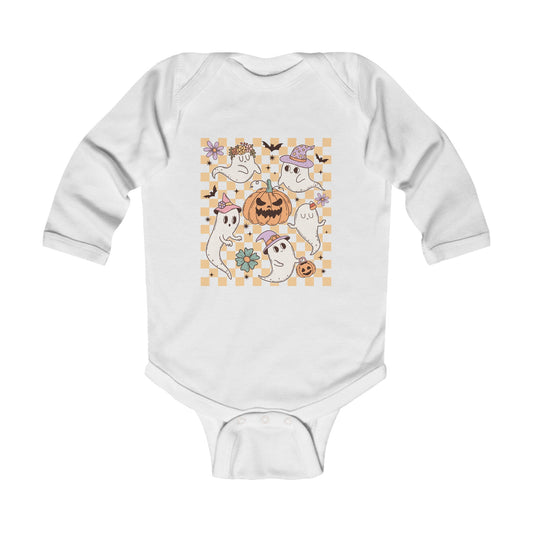 Halloween Ghosts Infant Long Sleeve Bodysuit