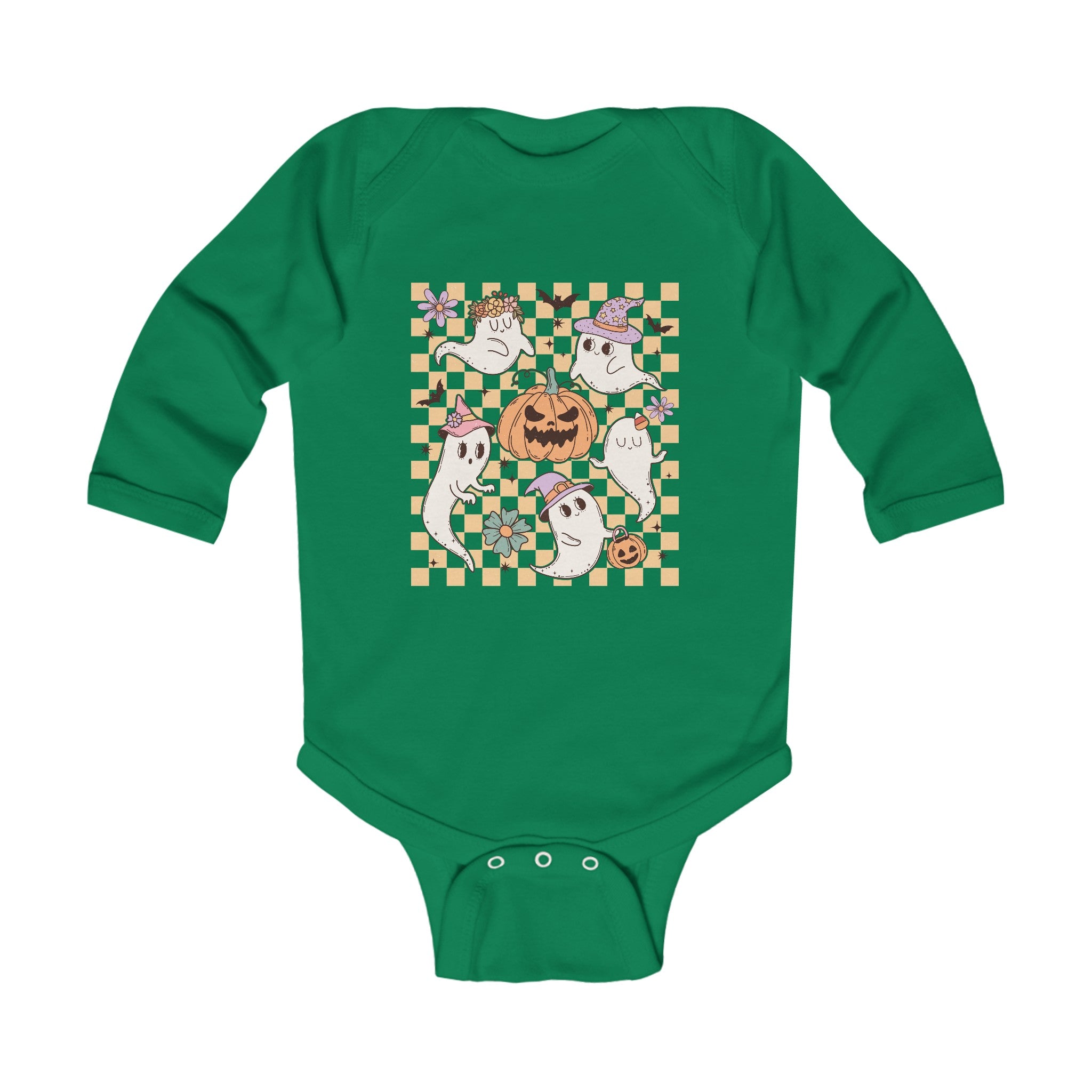 Halloween Ghosts Infant Long Sleeve Bodysuit