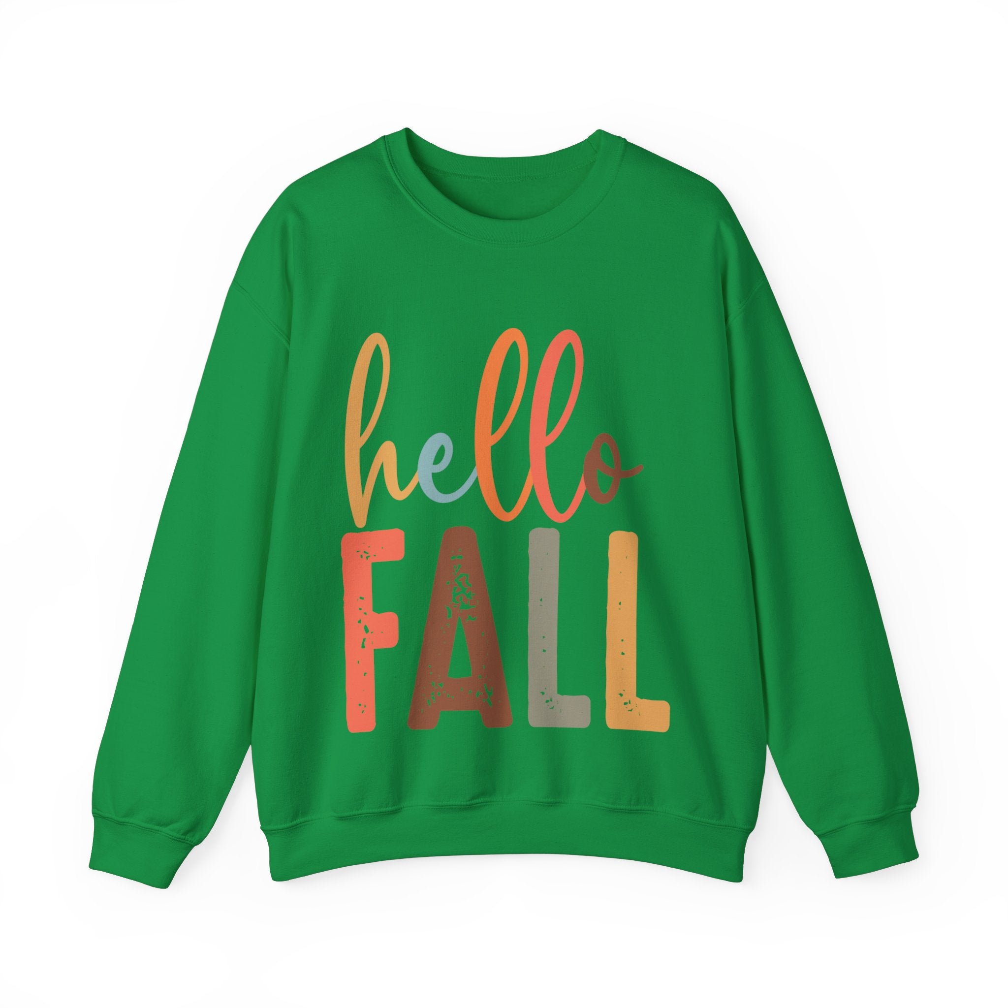 Hello Fall, Hellow Fall Sweatshirt,  Unisex Heavy Blend™ Crewneck Sweatshirt