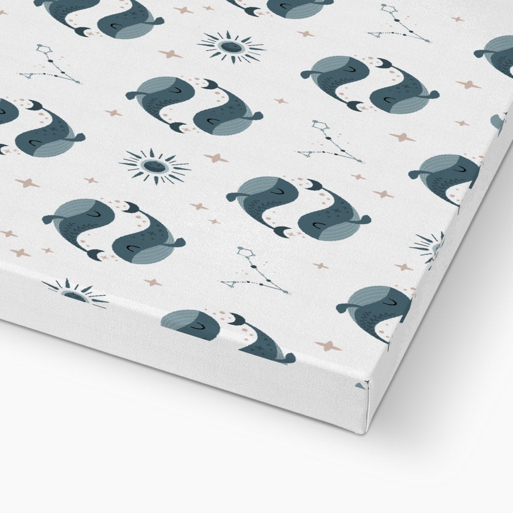 Pisces Pattern Eco Canvas