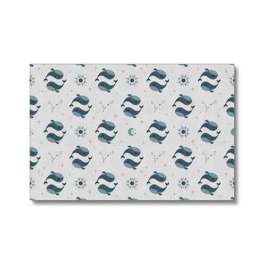 Pisces Pattern Eco Canvas