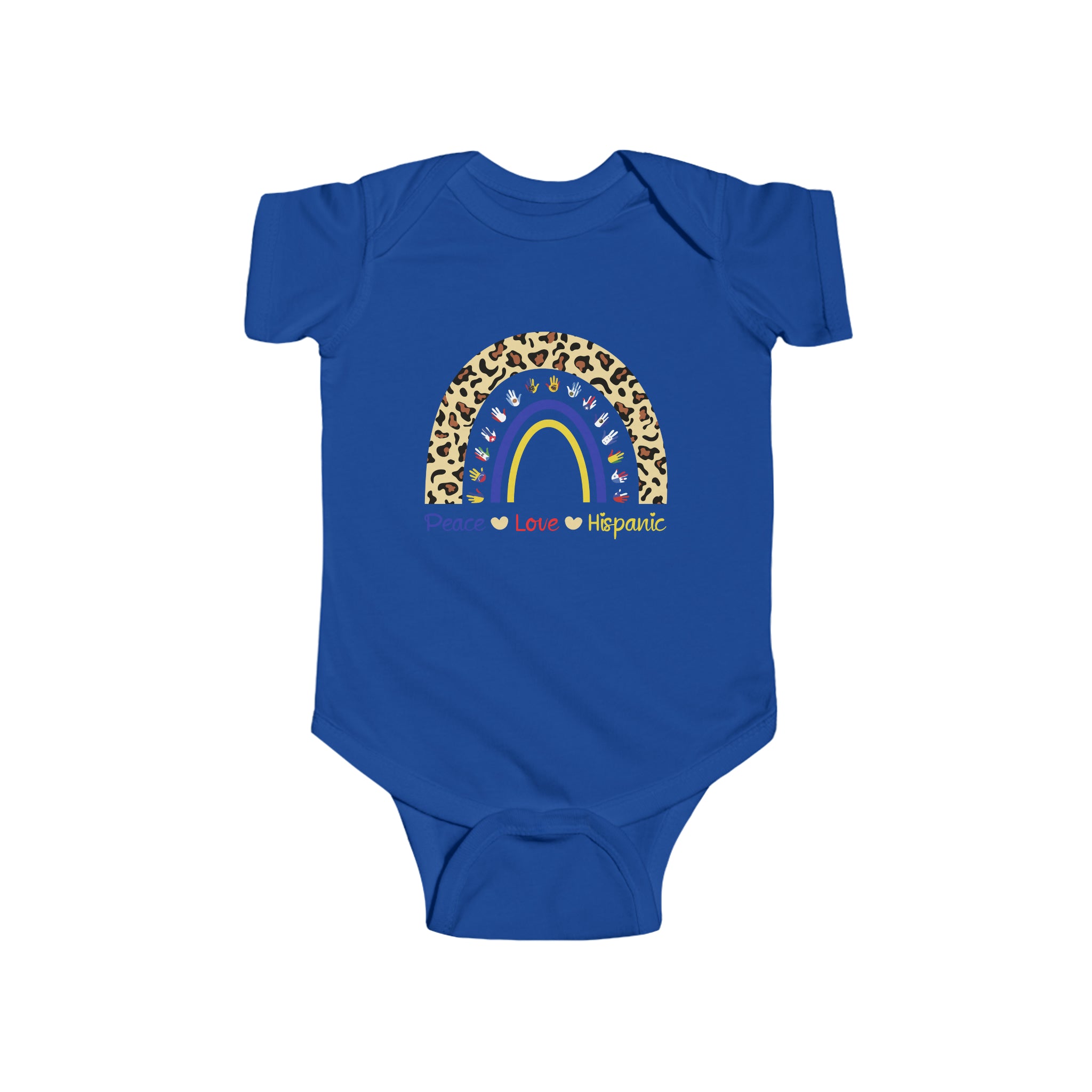 Leopard Rainbow - Hispanic Heritage Month Infant  Bodysuit