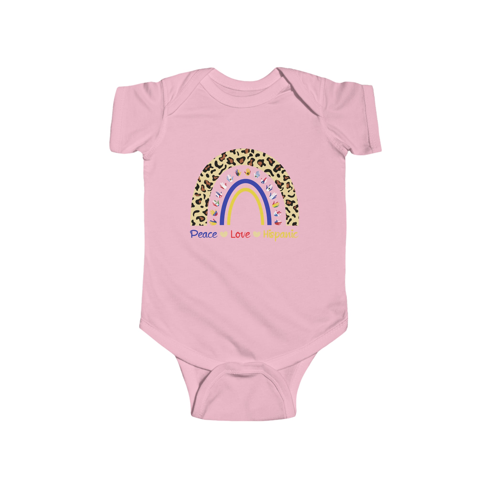 Leopard Rainbow - Hispanic Heritage Month Infant  Bodysuit