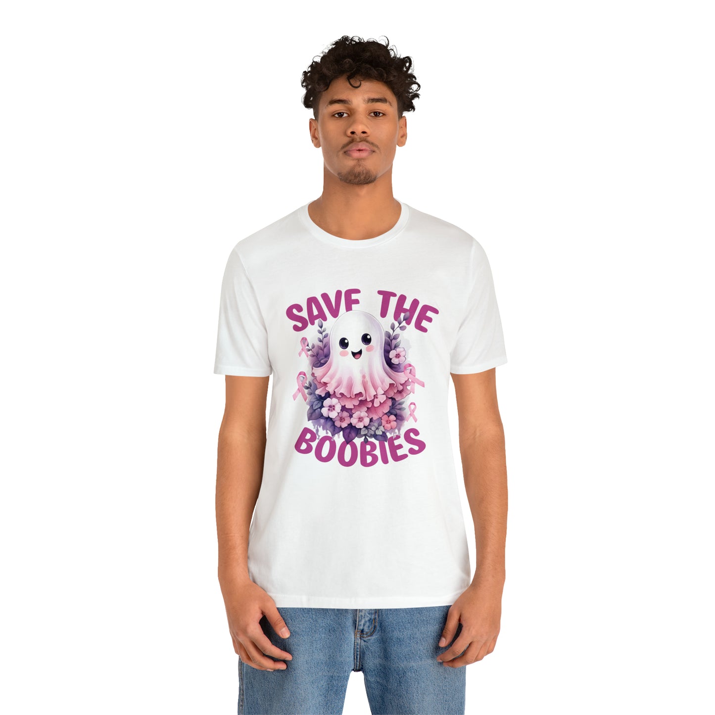 Save The Boobies Unisex Jersey Short Sleeve Tee