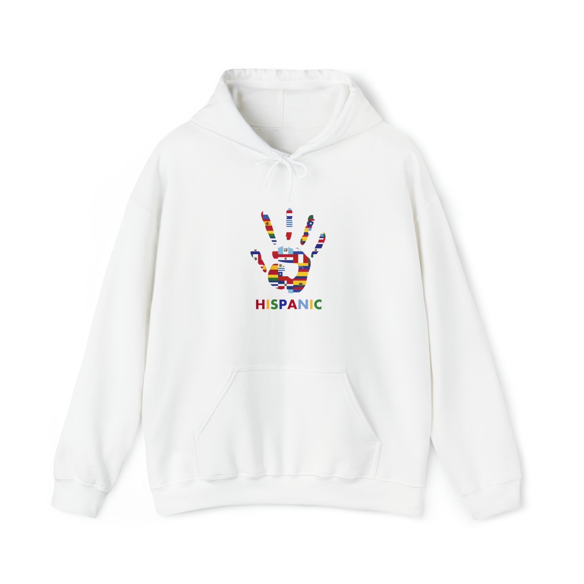 Flag Handprint - Hispanic Heritage Month Unisex Hoodie