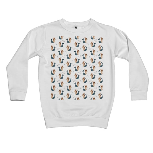 Capricorn Pattern Kids Sweatshirt