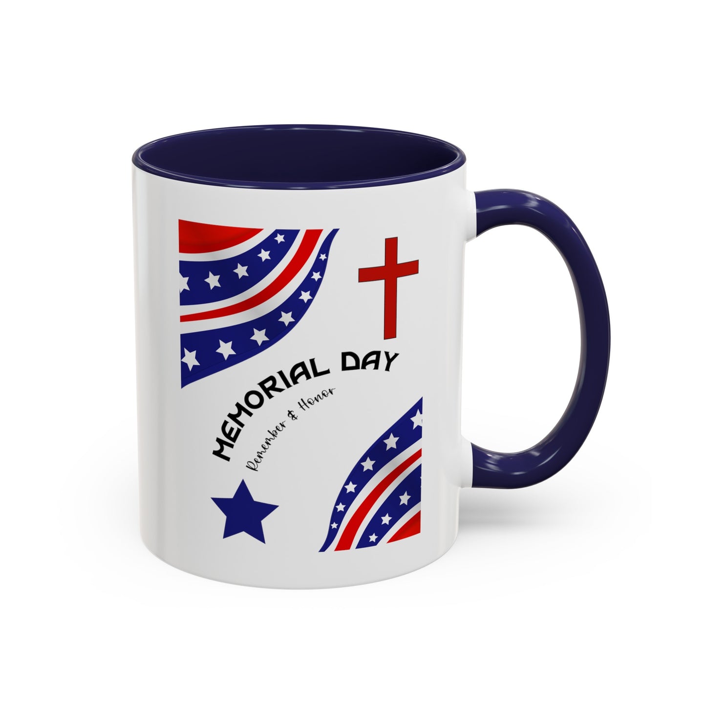 Memorial Day Accent Coffee Mug, 11oz