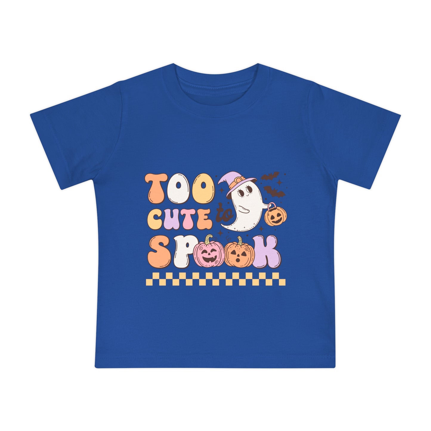 Too Cute To Spook Baby Short Sleeve T-Shirt