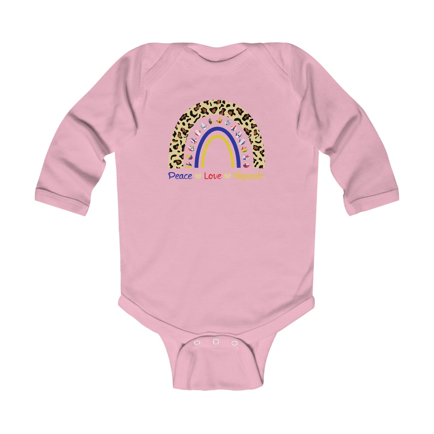 Hispanic Heritage Month Infant Long Sleeve Bodysuit