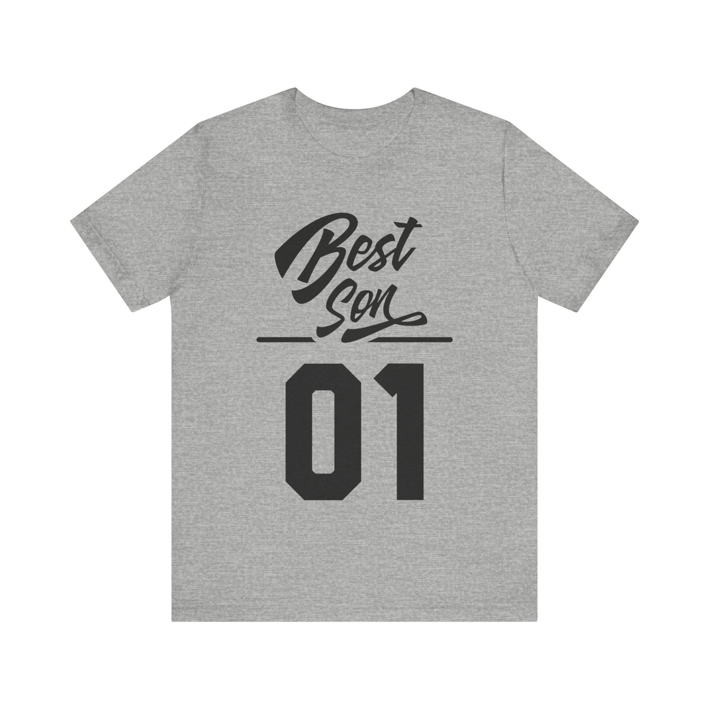 Best Son 01, Best Son Tee, Best Son T-shirt, Gift for Son, Dad to Son Gift, Unisex Jersey Short Sleeve Tee