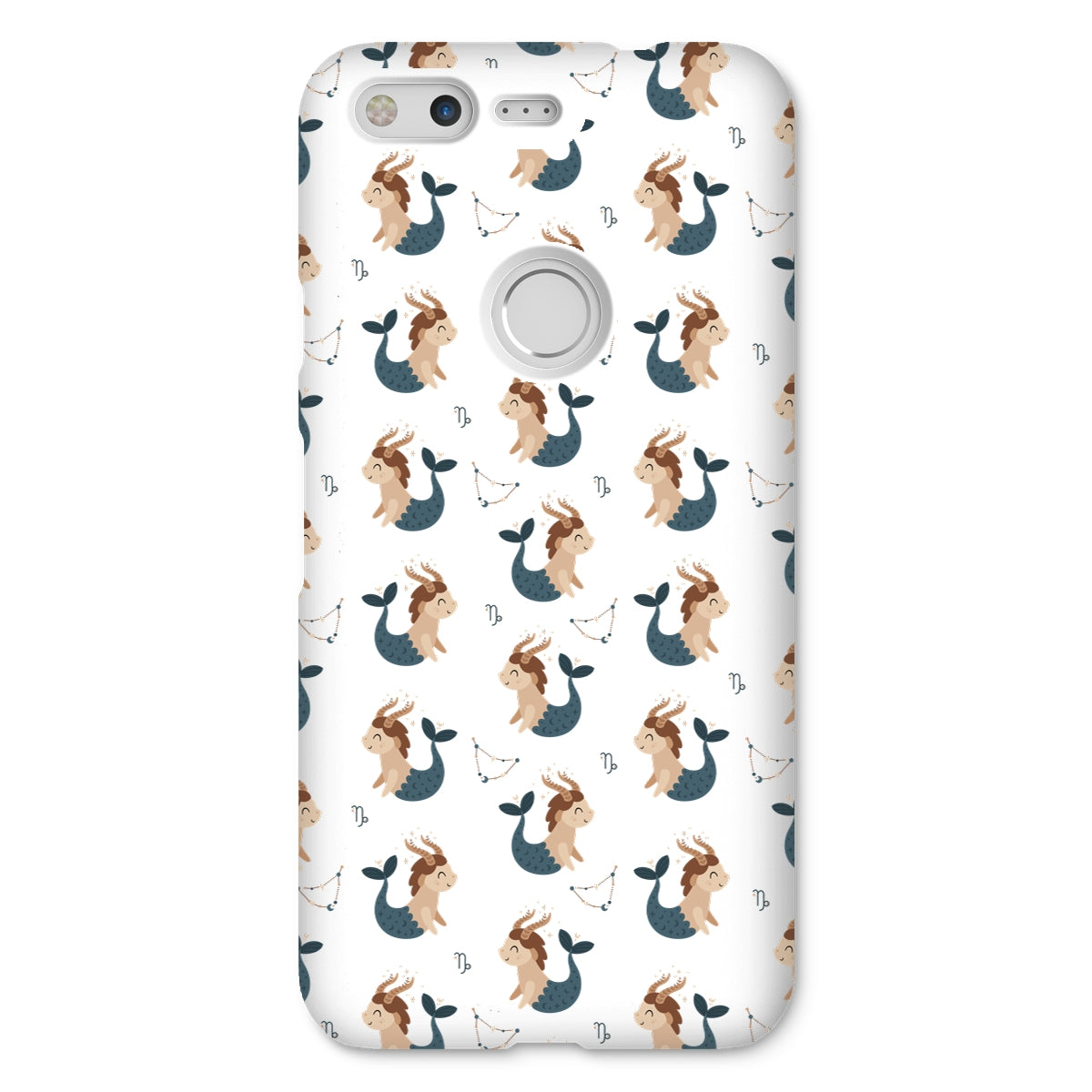 Capricorn Pattern Snap Phone Case