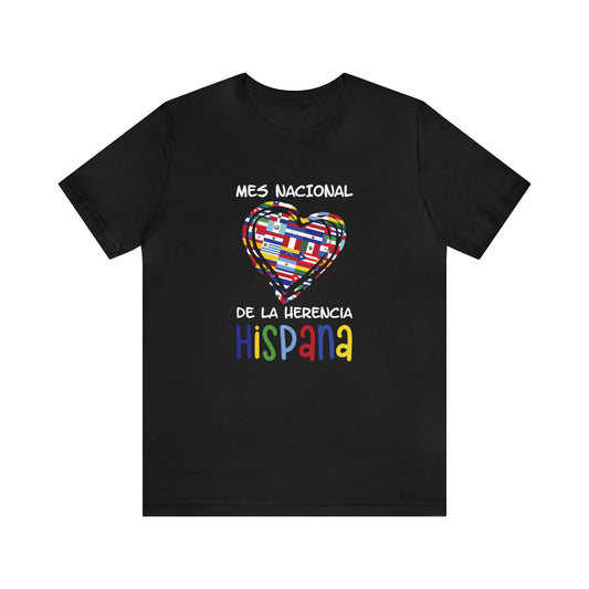 Hispanic Heritage Month Unisex Short Sleeve Tee