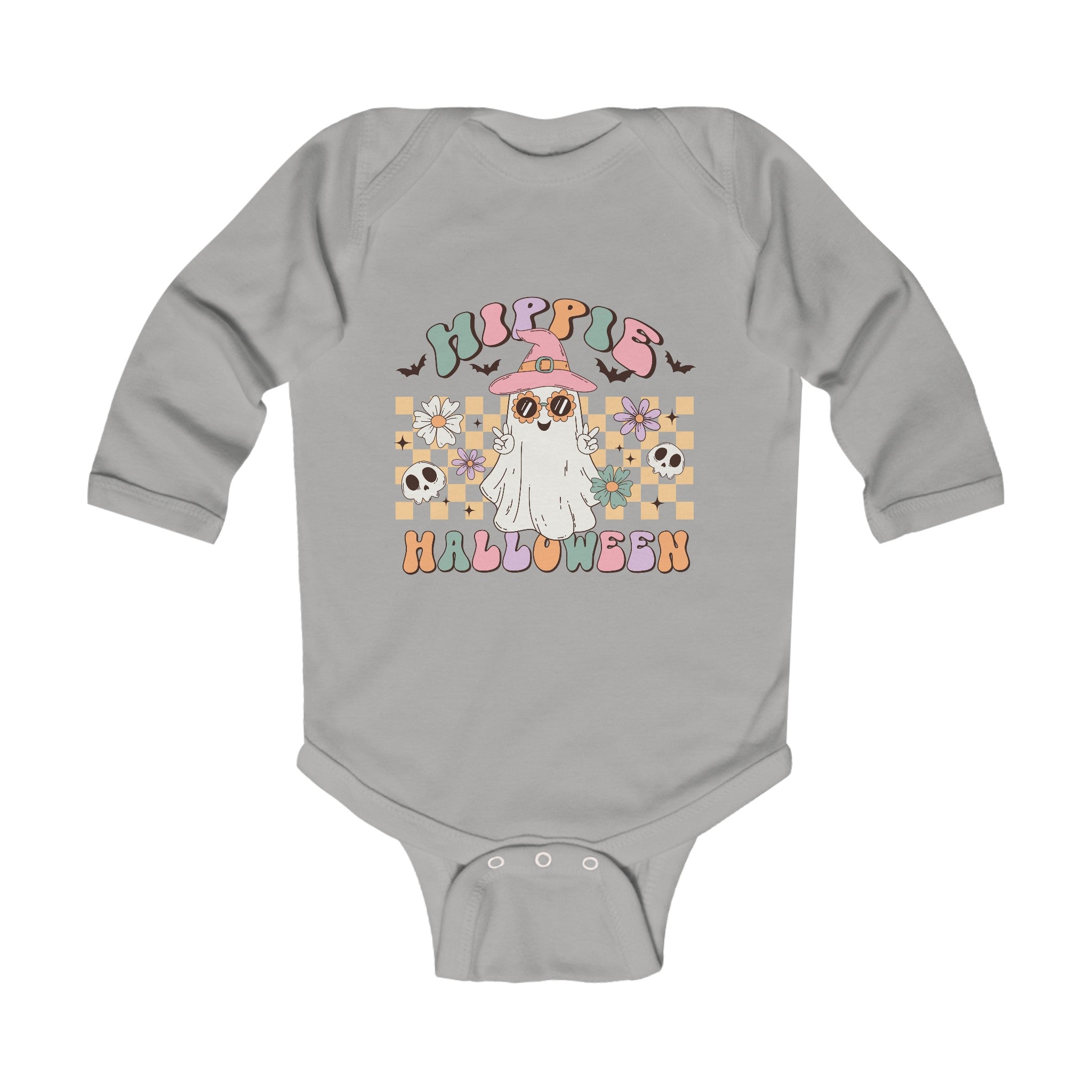 Hippie Halloween Infant Long Sleeve Bodysuit