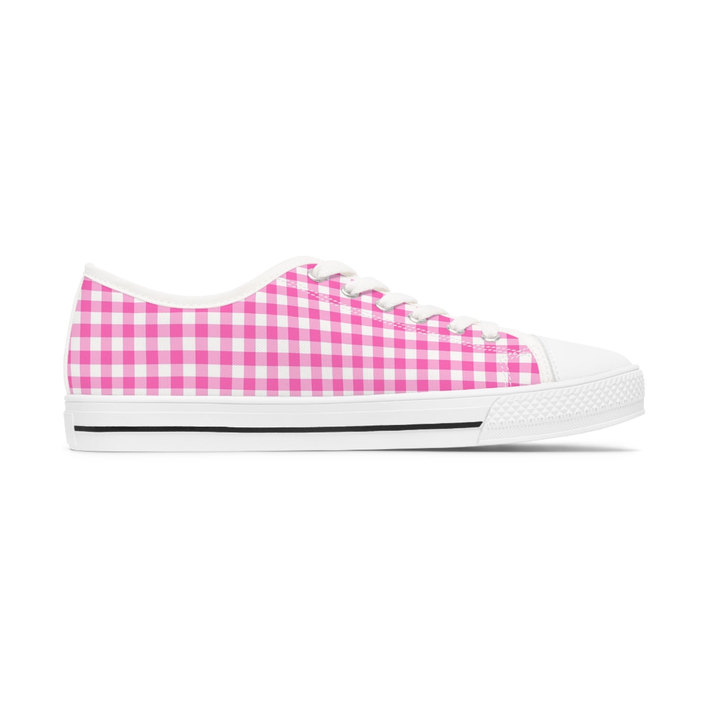 Breast Cancer Awareness Women's Low Top Sneakers