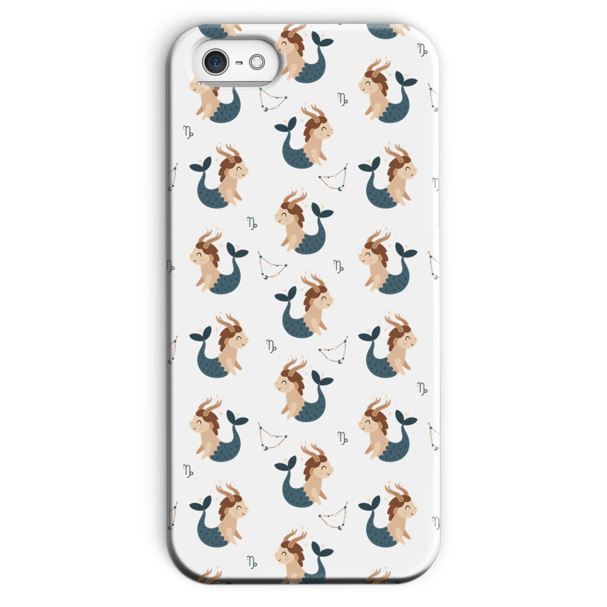 Capricorn Pattern Snap Phone Case