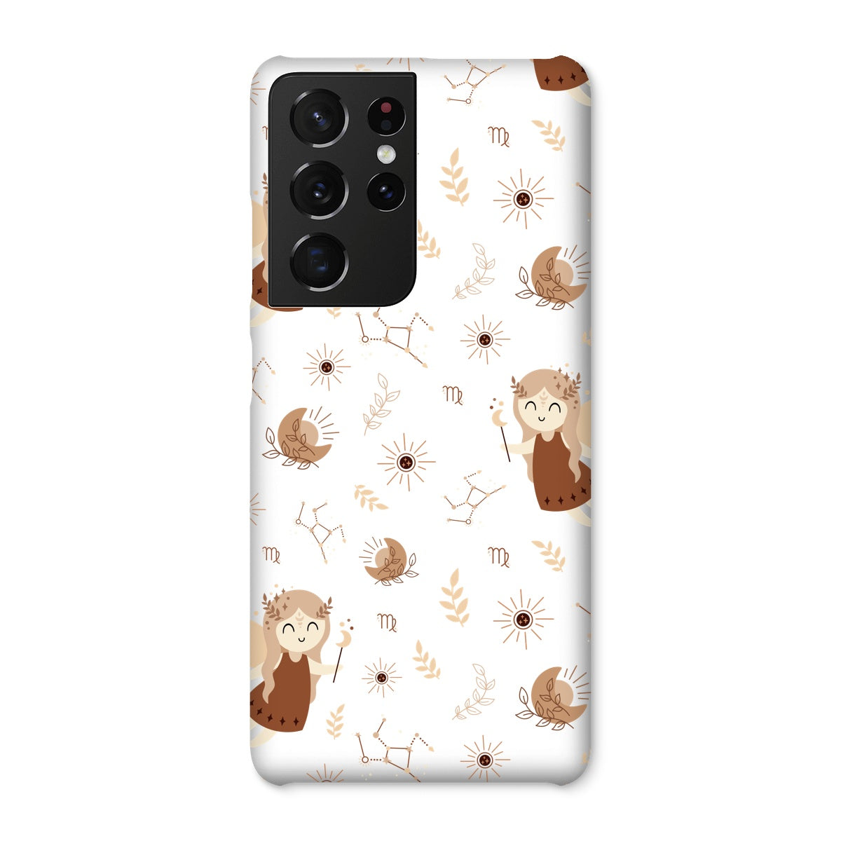 Virgo Pattern Snap Phone Case