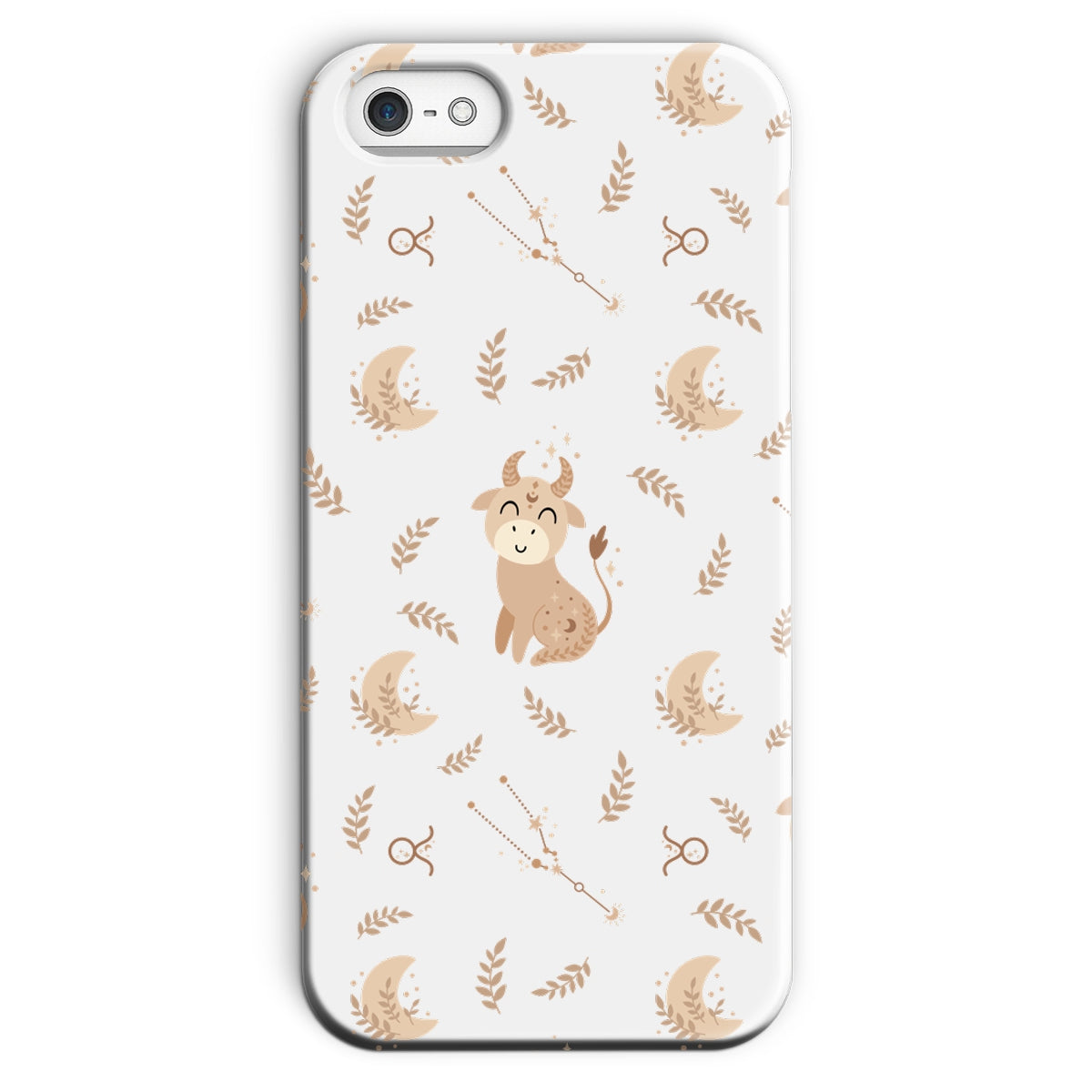 Taurus Pattern Snap Phone Case