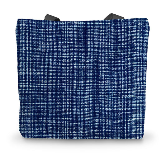 Royal Blue Jeans Canvas Tote Bag