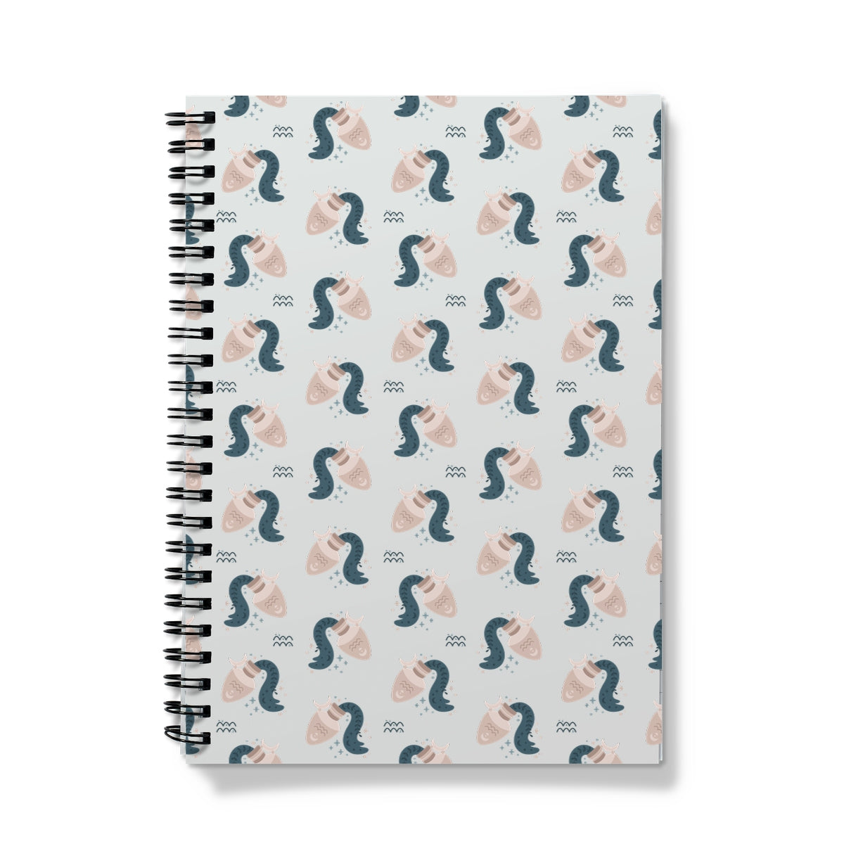 Aquarius Pattern Notebook