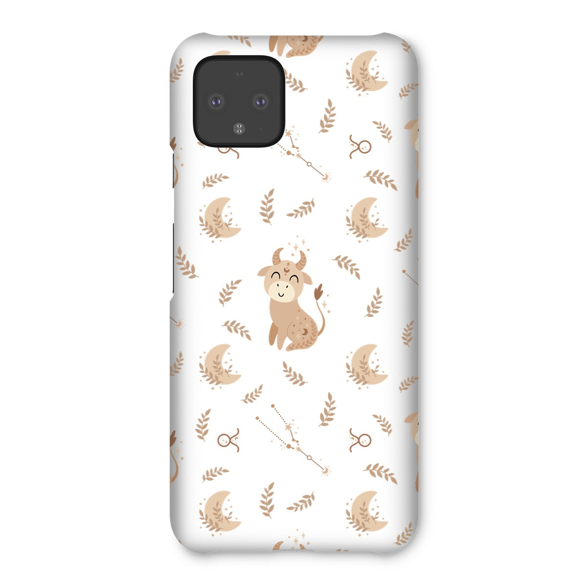 Taurus Pattern Snap Phone Case