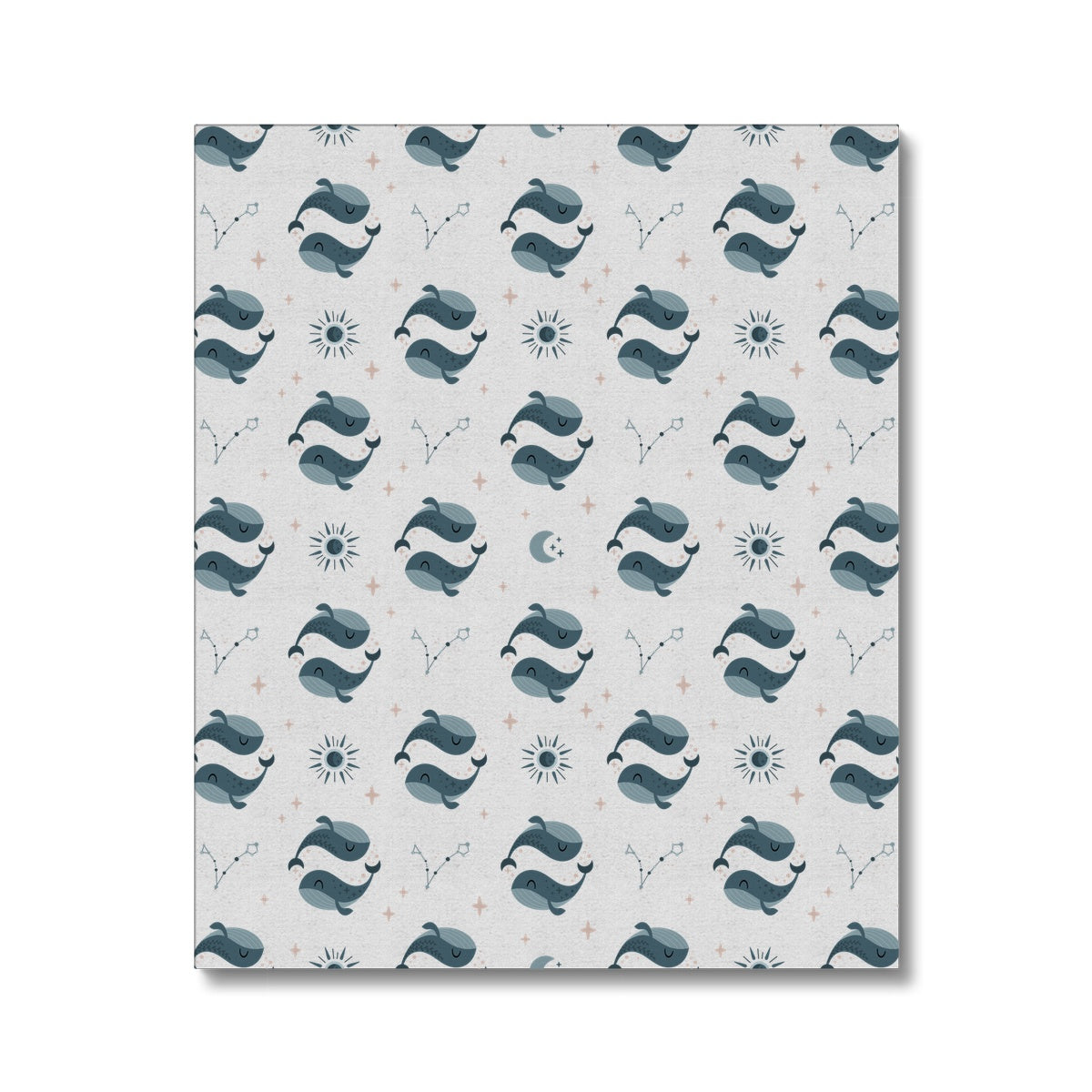 Pisces Pattern Canvas