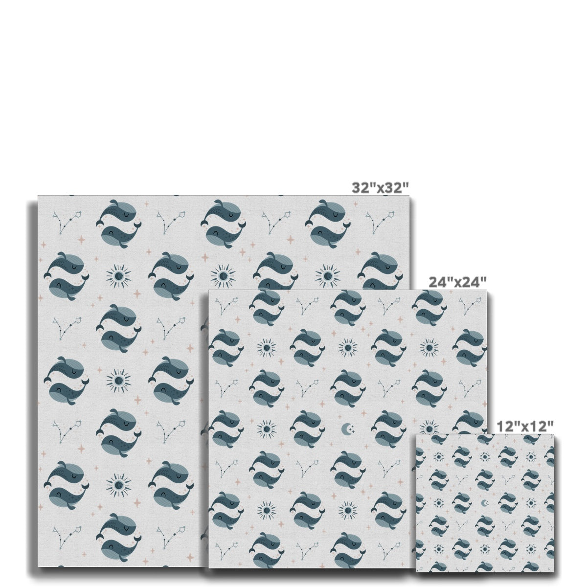 Pisces Pattern Canvas