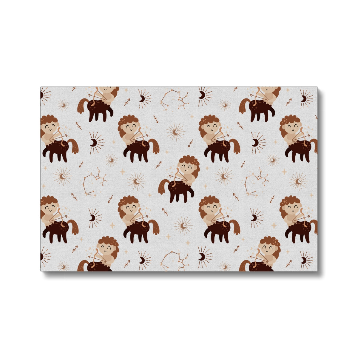 Sagittarius Pattern Eco Canvas