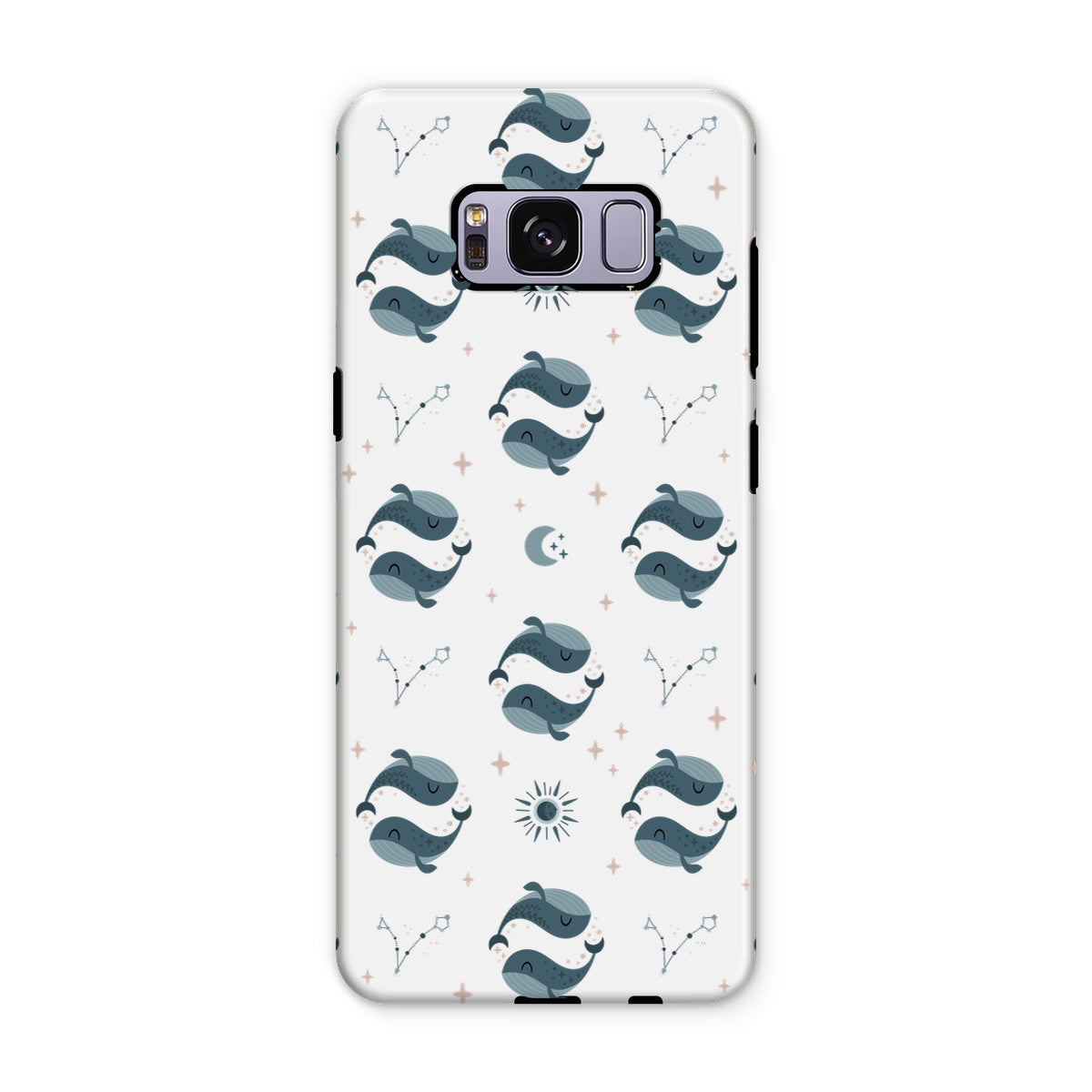 Pisces Pattern Tough Phone Case